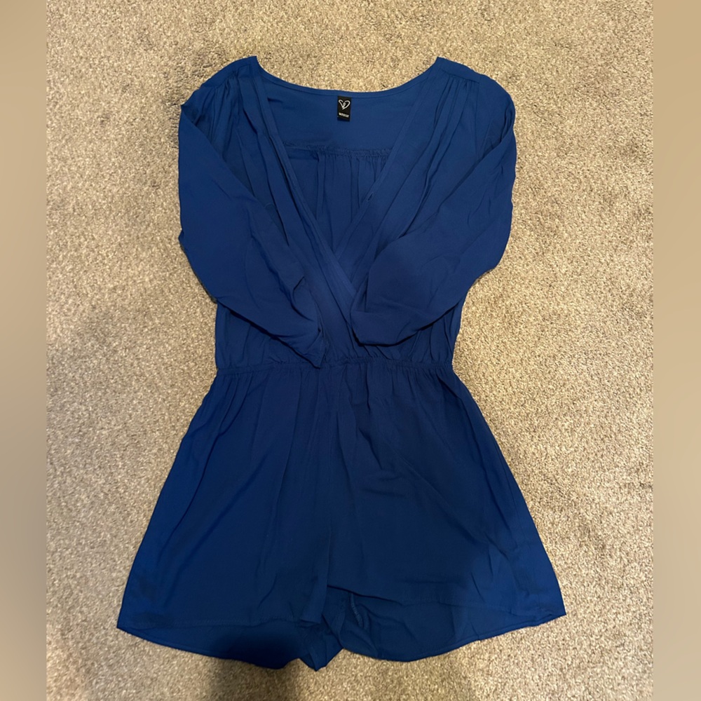 Windsor Royal Blue Romper